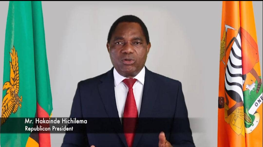 STATEMENT ON THE DROUGHT RESPONSE APPEAL BY MR. HAKAINDE HICHILEMA PRESIDENT OF THE REPUBLIC OF ZAMBIA