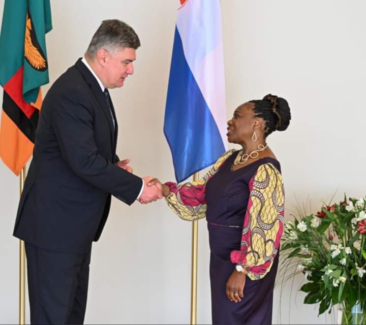 ZAMBIA CROATIA TO MAINTAIN AND STRENGTHEN RELATIONS